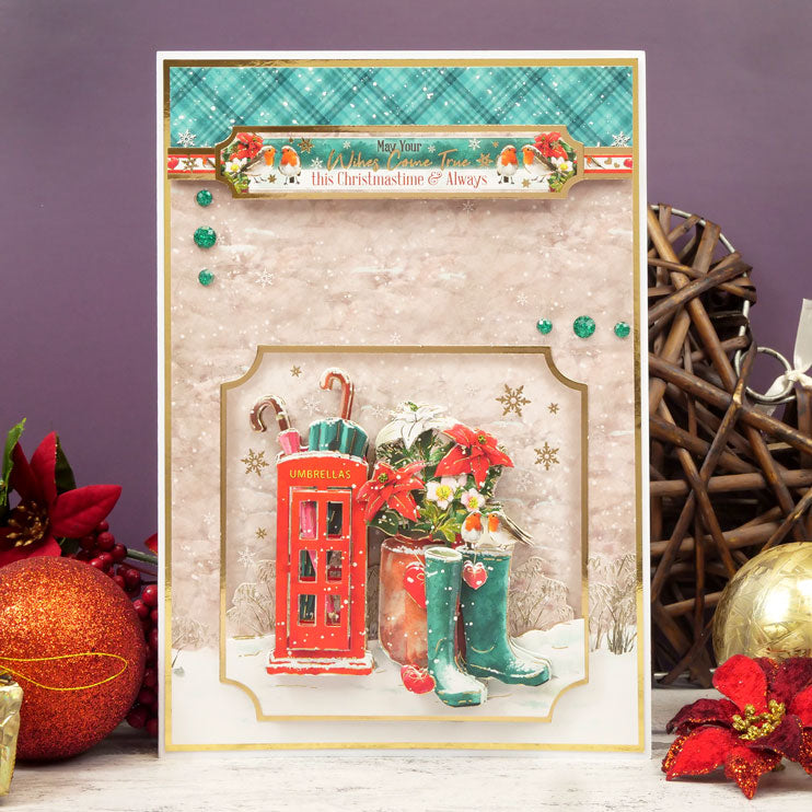 Kit de décoration A Very Merry Christmas - Vœux sincères