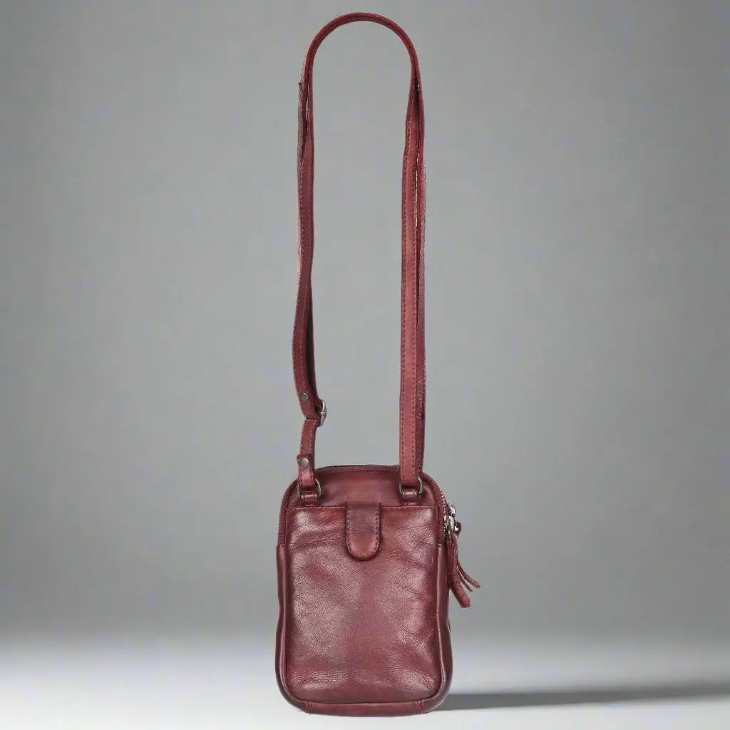 Sac bandoulière MET en cuir petit modèle
