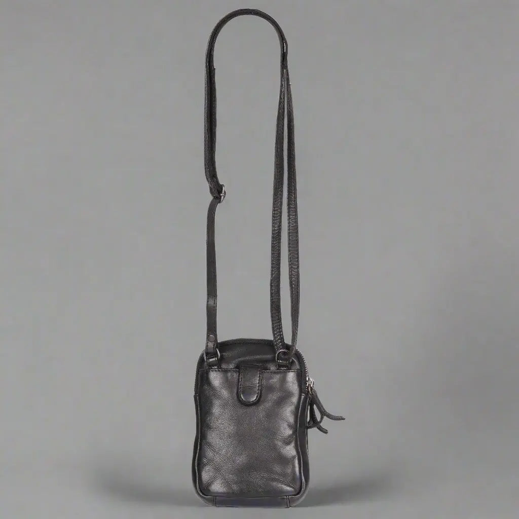 Sac bandoulière MET en cuir petit modèle
