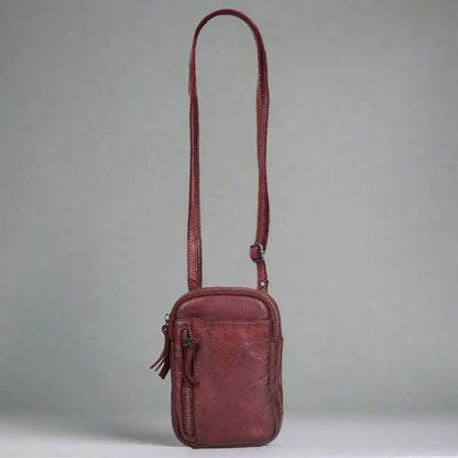 Sac bandoulière MET en cuir petit modèle