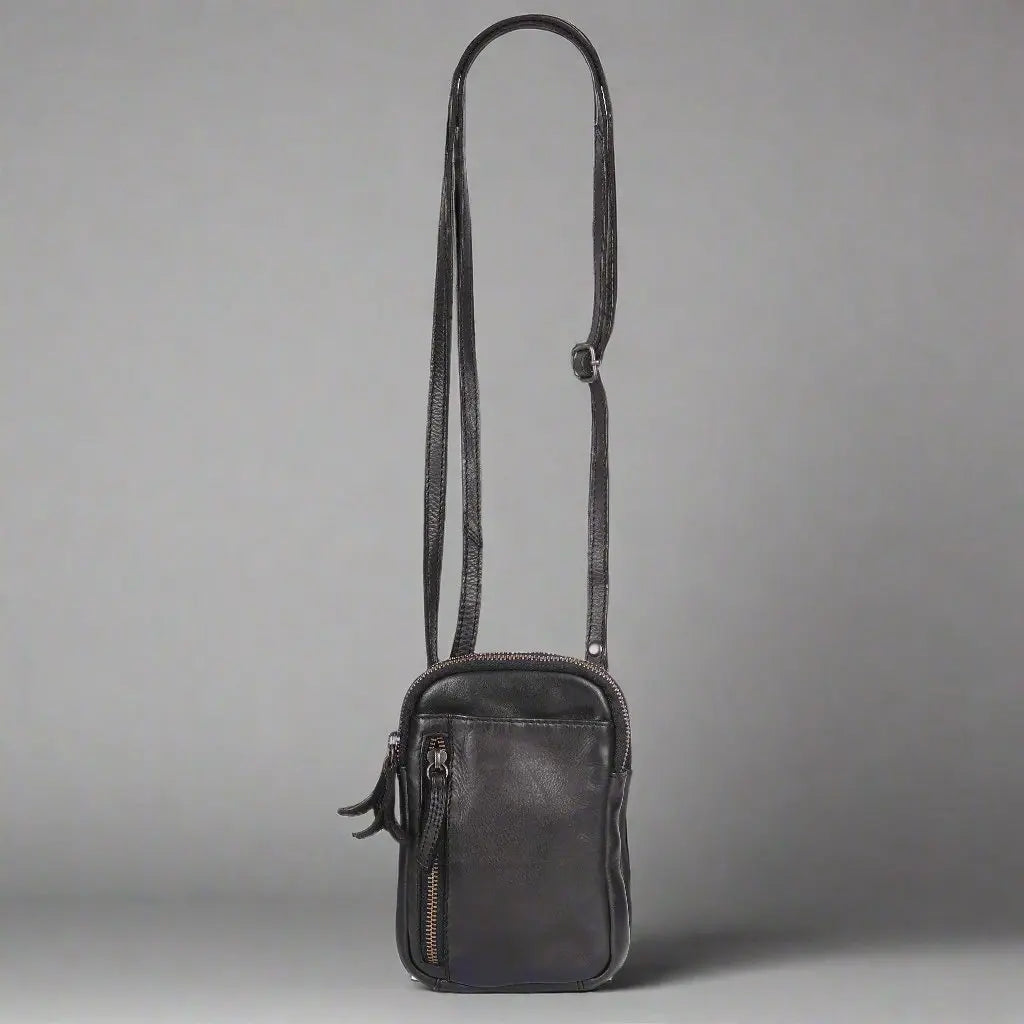 Sac bandoulière MET en cuir petit modèle