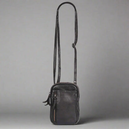 Sac bandoulière MET en cuir petit modèle