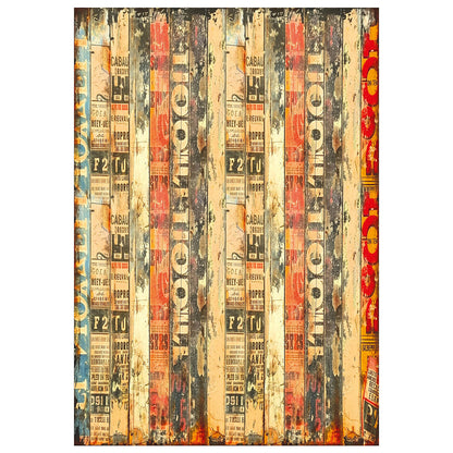 Mixed Media Rice Paper A4 Set 4/Pkg Journey Ahead