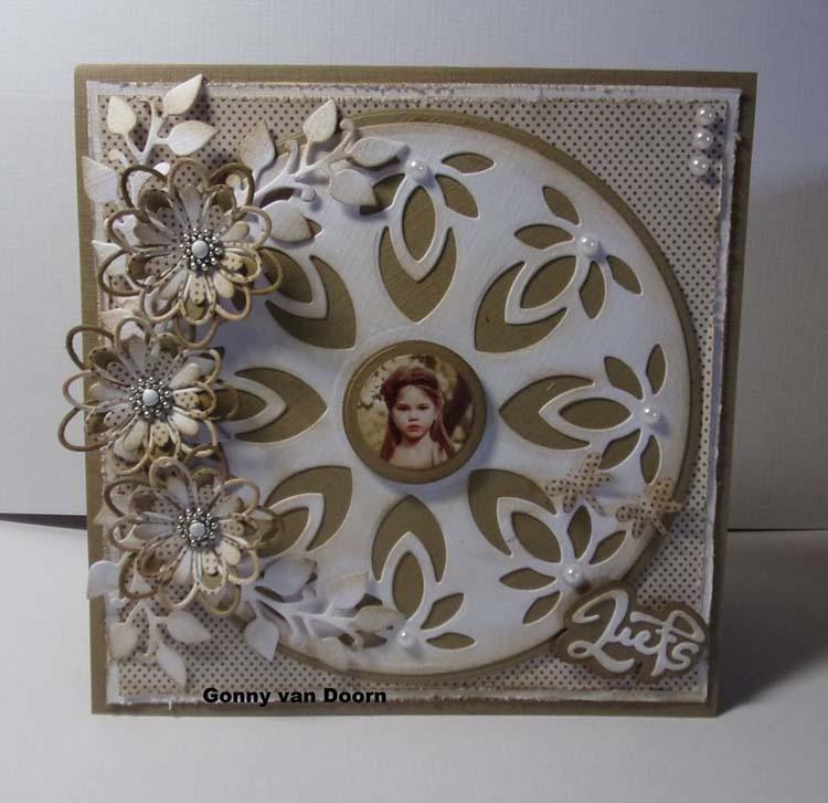 Nellie's Choice - Dies Cadres Multiples Fleur Kaléidoscope-Cercle