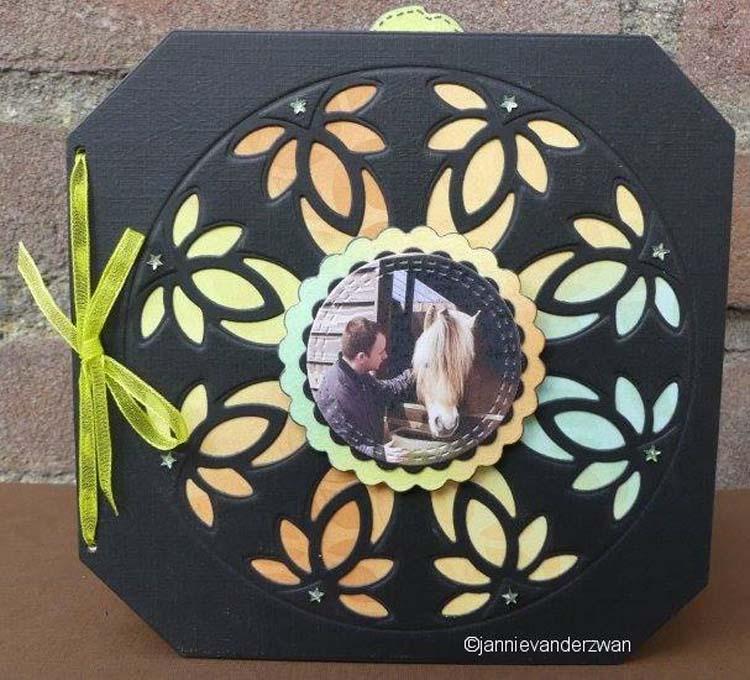 Nellie's Choice - Dies Cadres Multiples Fleur Kaléidoscope-Cercle
