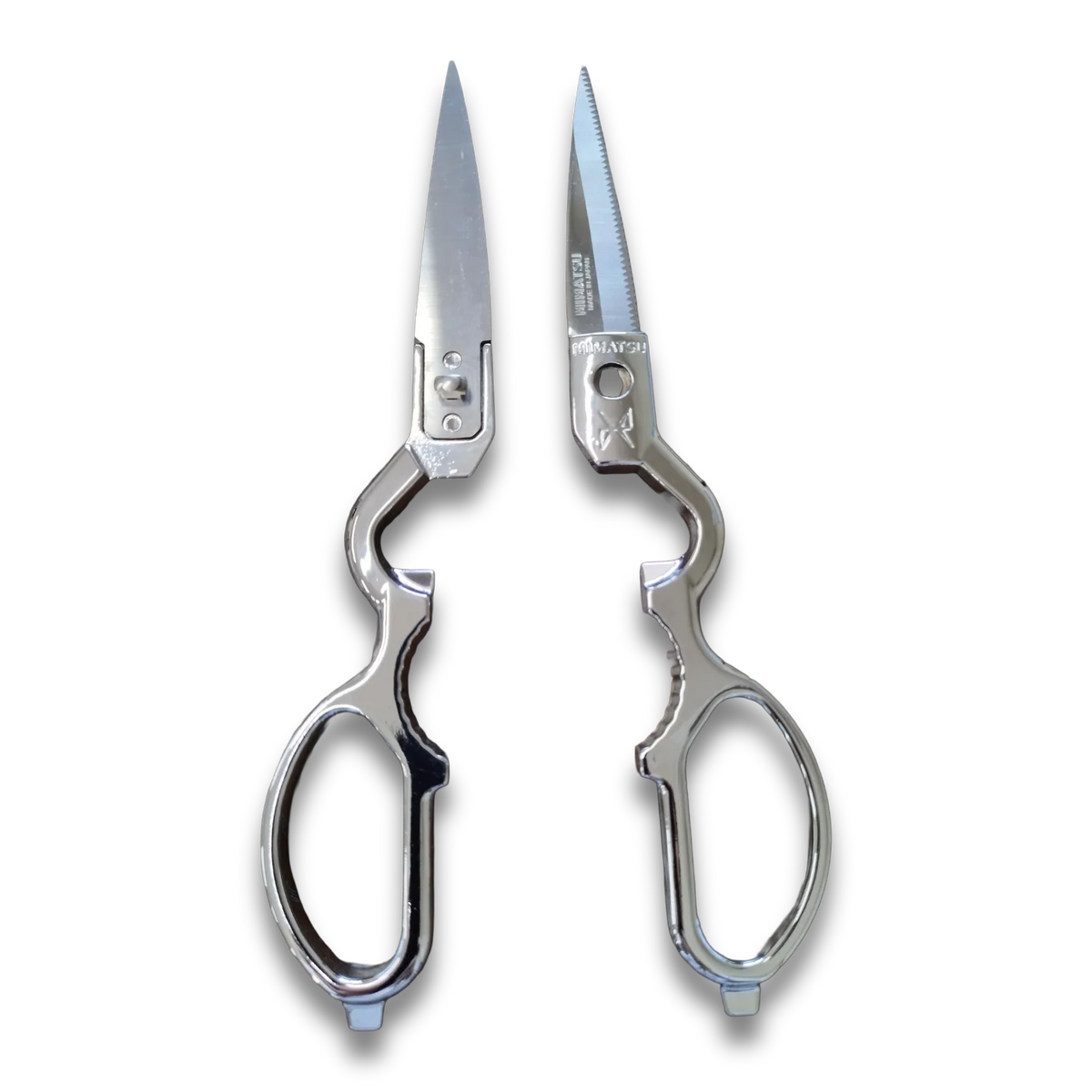 MIMATSU Stainless Steel Removable Kitchen Scissors | Made in Japan