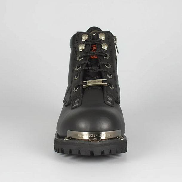 Bottes de moto double zip 6" pour femme Milwaukee Leather