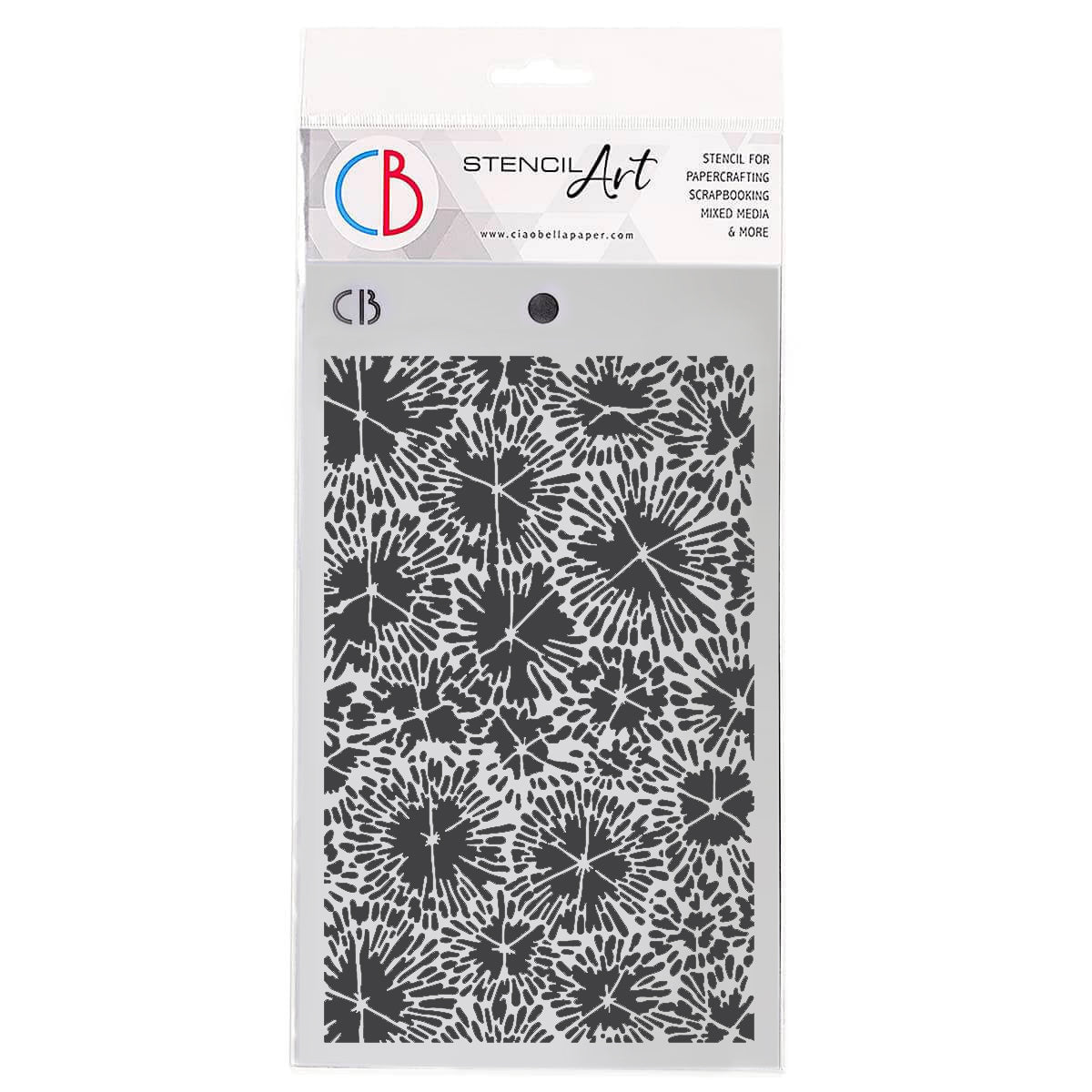 Pochoir de texture 12,7 x 20,3 cm Fossiles