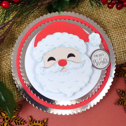 Moonstone Dies - Layering Santa