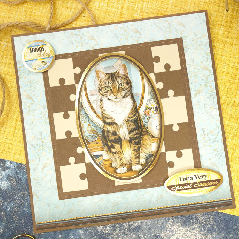 Matrices de découpe Moonstone - Puzzle carré et cadre