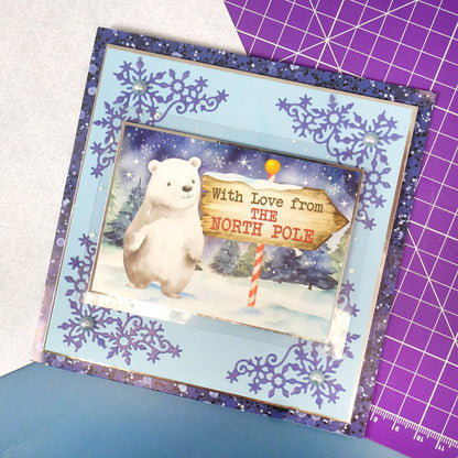 Exprimez-le avec style en couleur - Vœux de Noël pour les enfants