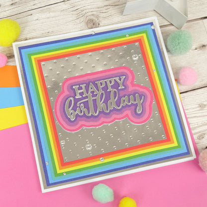Moonstone Dies - Radiant Sentiments - Happy Birthday & Best Wishes