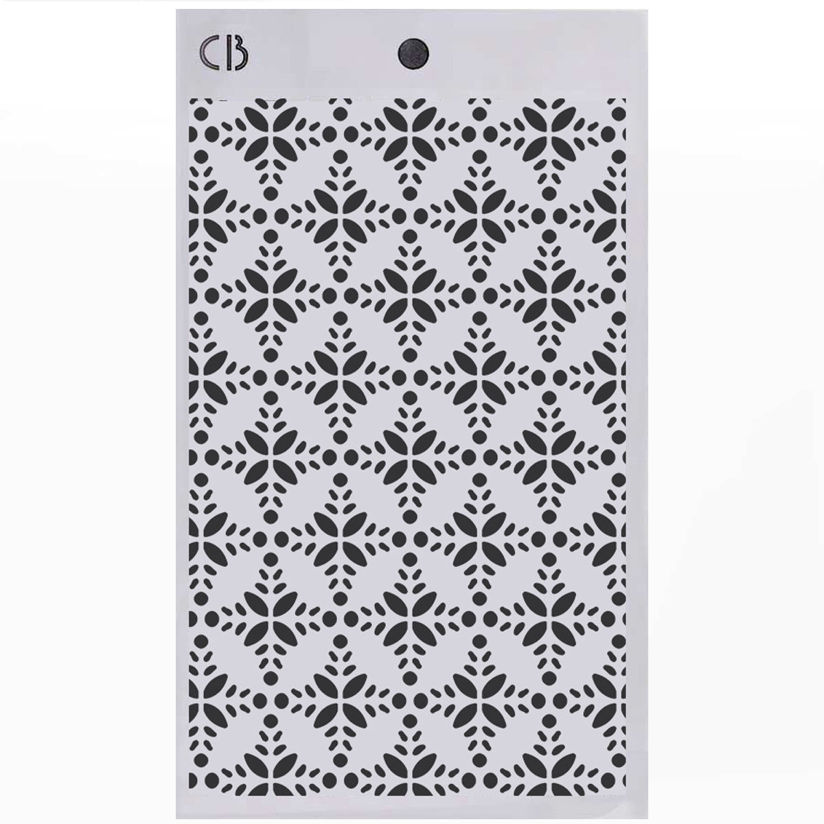Mélange de pochoirs saison hivernale 12,7 x 20,3 cm – Ensemble trois couches (3 motifs uniques)