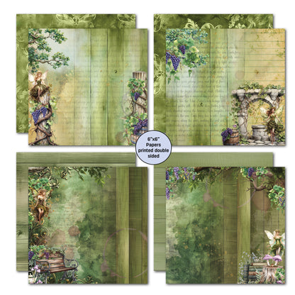 3Quarter Designs Magical Vines 6x6 Paper Pack