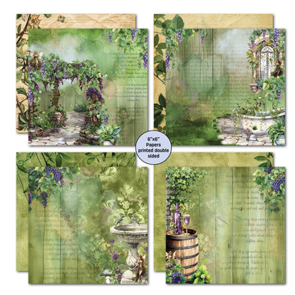 3Quarter Designs Magical Vines 6x6 Paper Pack