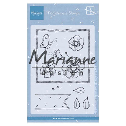 Marianne Design Tampons Transparents Anémones de Marjoleine