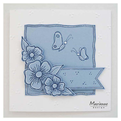 Marianne Design Tampons Transparents Anémones de Marjoleine