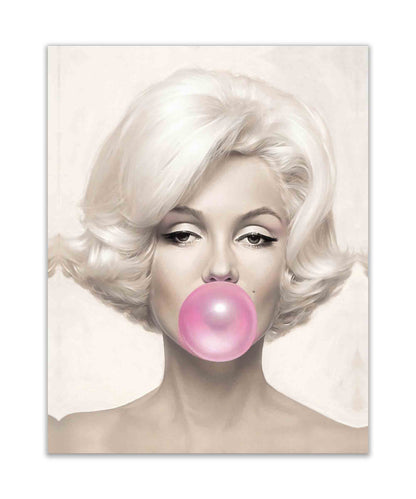 Marilyn in pink-Wall art decor