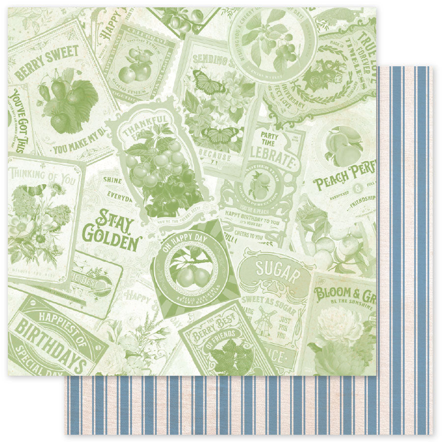 Meadowbrook Farm Motifs Papier 30,5 x 30,5 cm (Lot de 12) 35103
