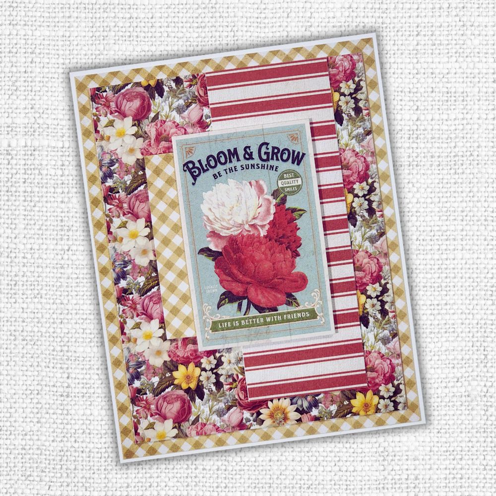 Collection de Papiers Meadowbrook Farm Patterns 6x6 35085