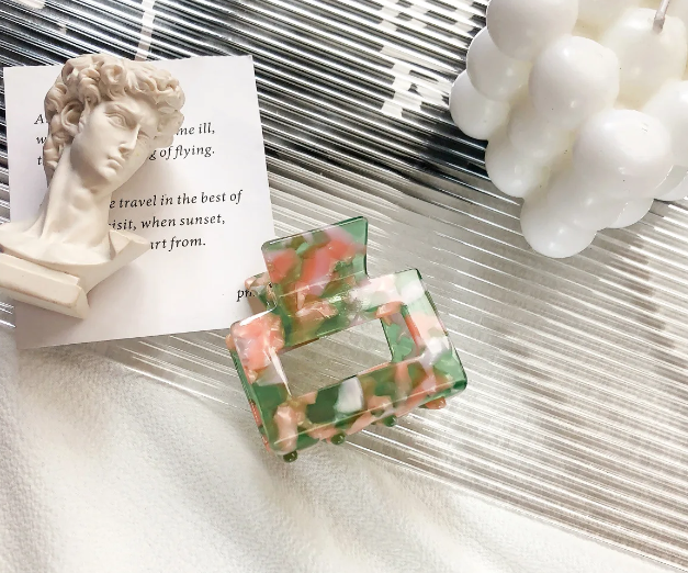 Pince à cheveux - Carrée (5 cm)