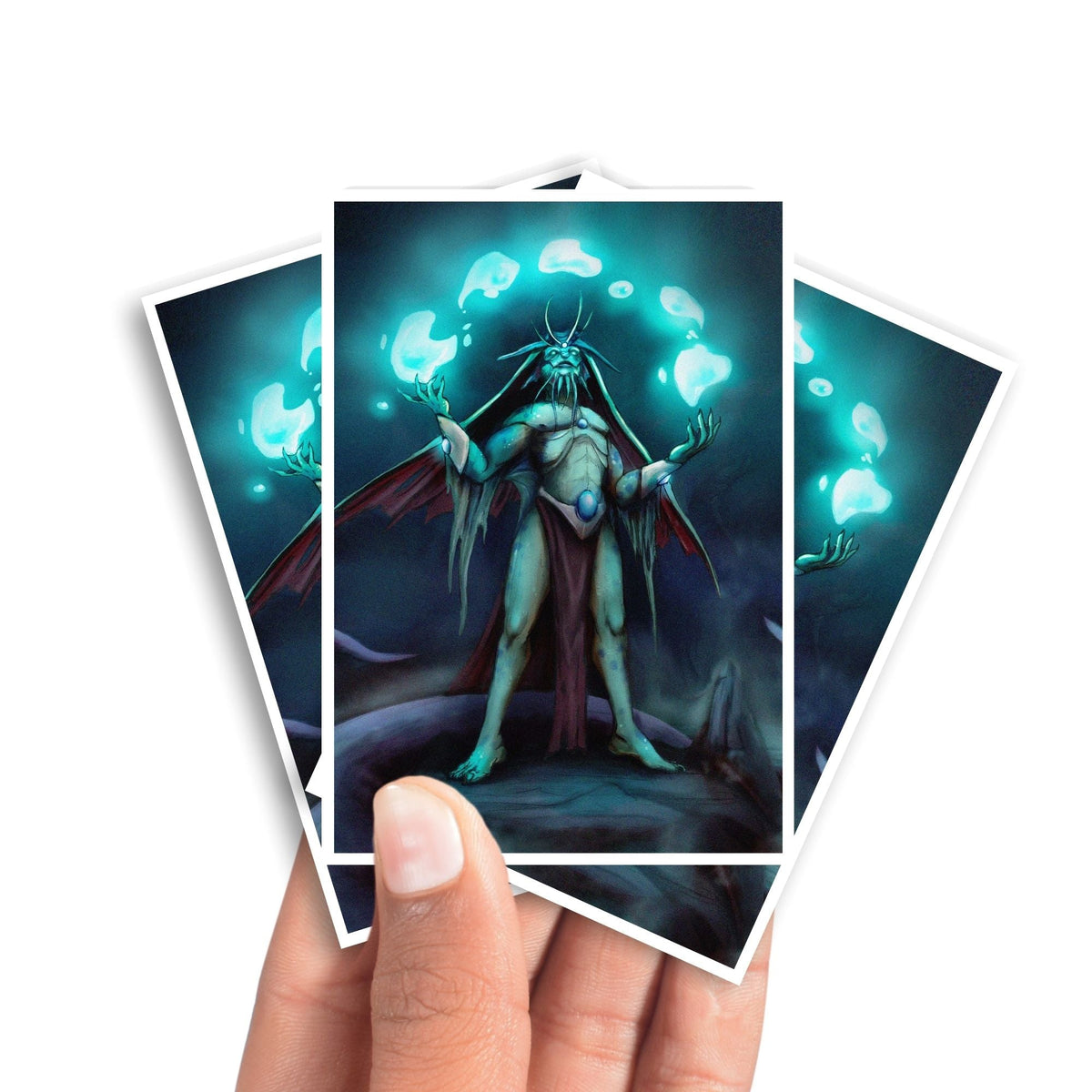Protège-cartes Invocateur triton