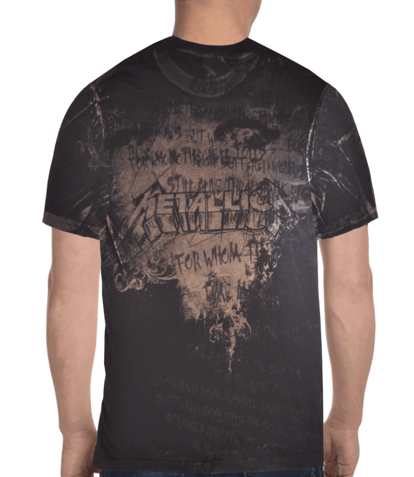 Metallica - T-shirt noir "Ride The Lightning Chair"