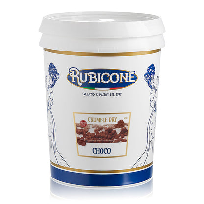 Chocolate Dry Crumble - 3 KG Bucket - Rubicone Canada - Ships Free Within Canada on Orders Above CAD $199