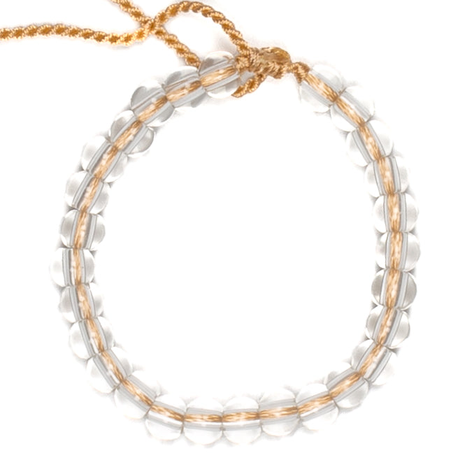 Bracelet en perles de verre