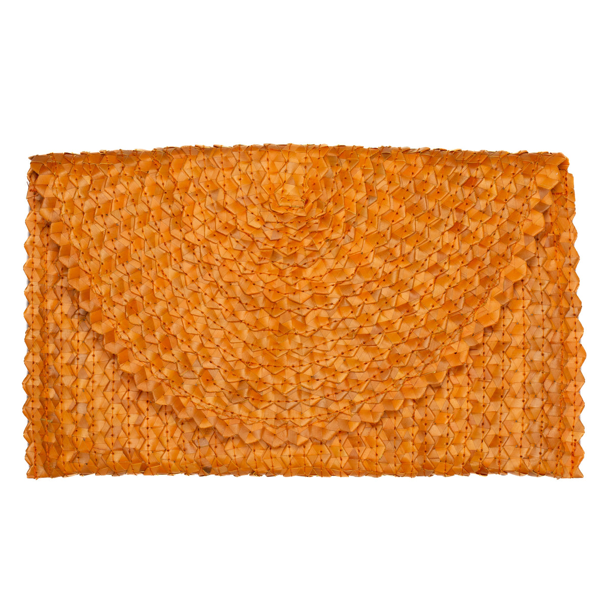 Pochette en feuille de pandan – Orange