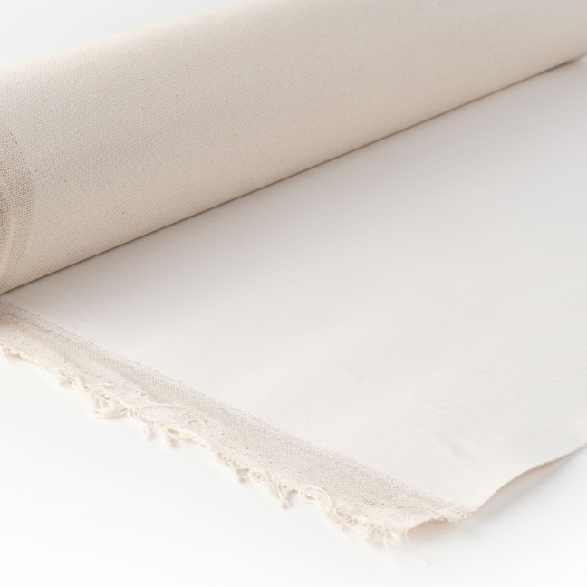 100% Cotton Canvas Roll - Premium