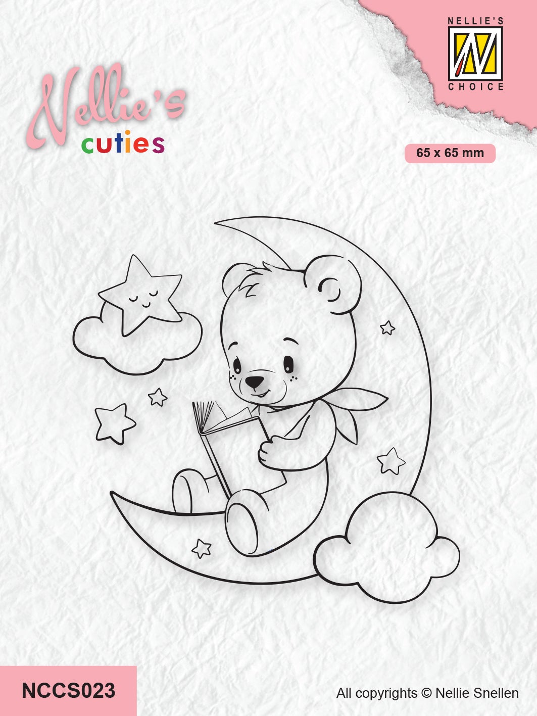 Nellie's Choice Tampon Transparent Nellie's Cuties - Histoires pour le Coucher
