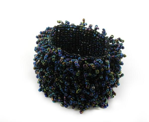 Bracelet hérisson en perles élastiques