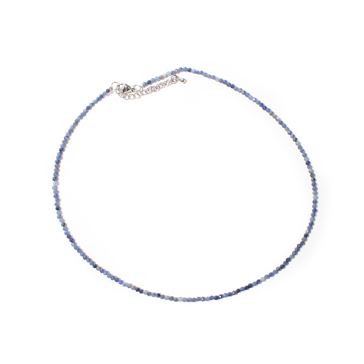 Sodalite Bead Necklace - 2-3mm