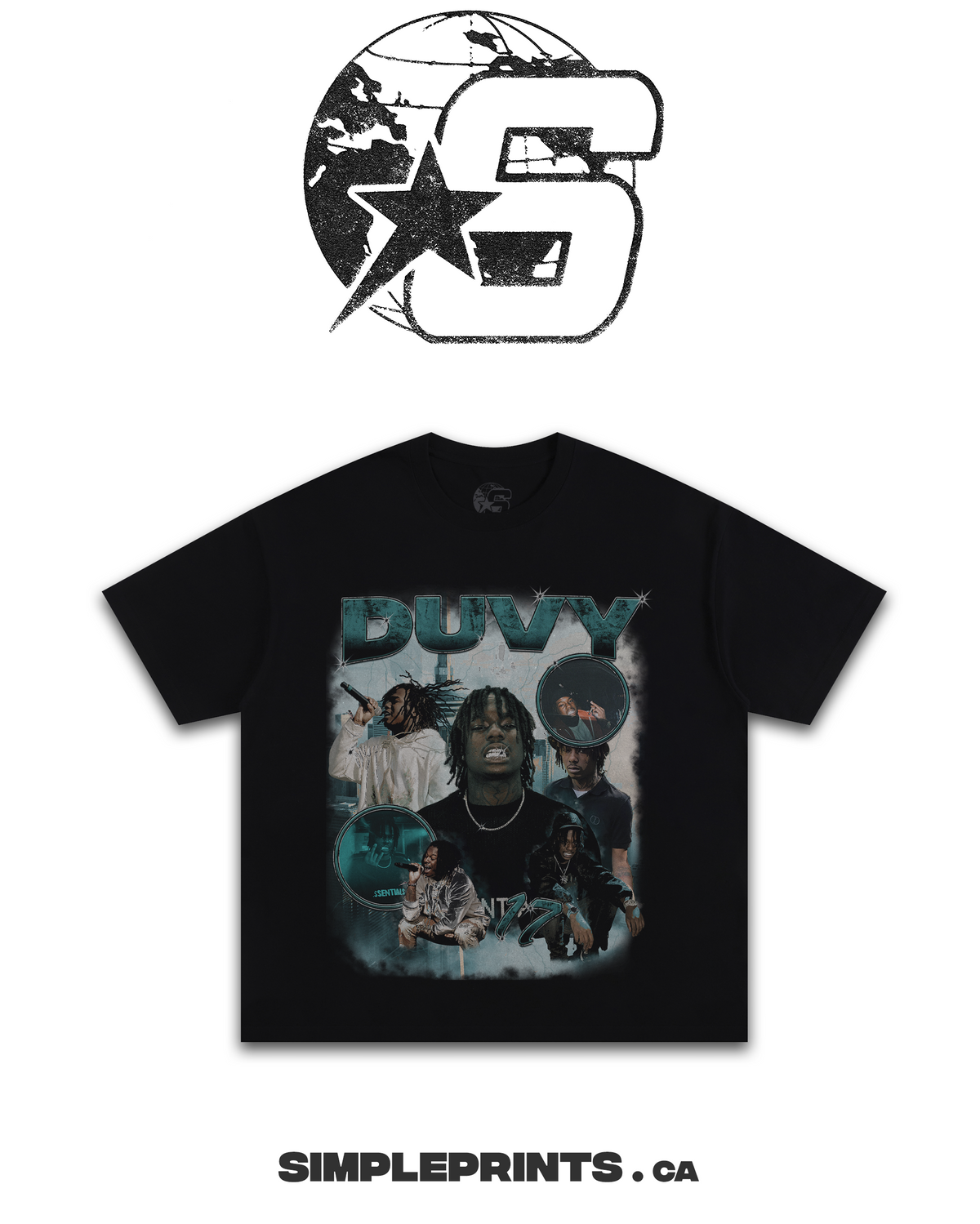 T-SHIRT GRAPHIQUE DUVY