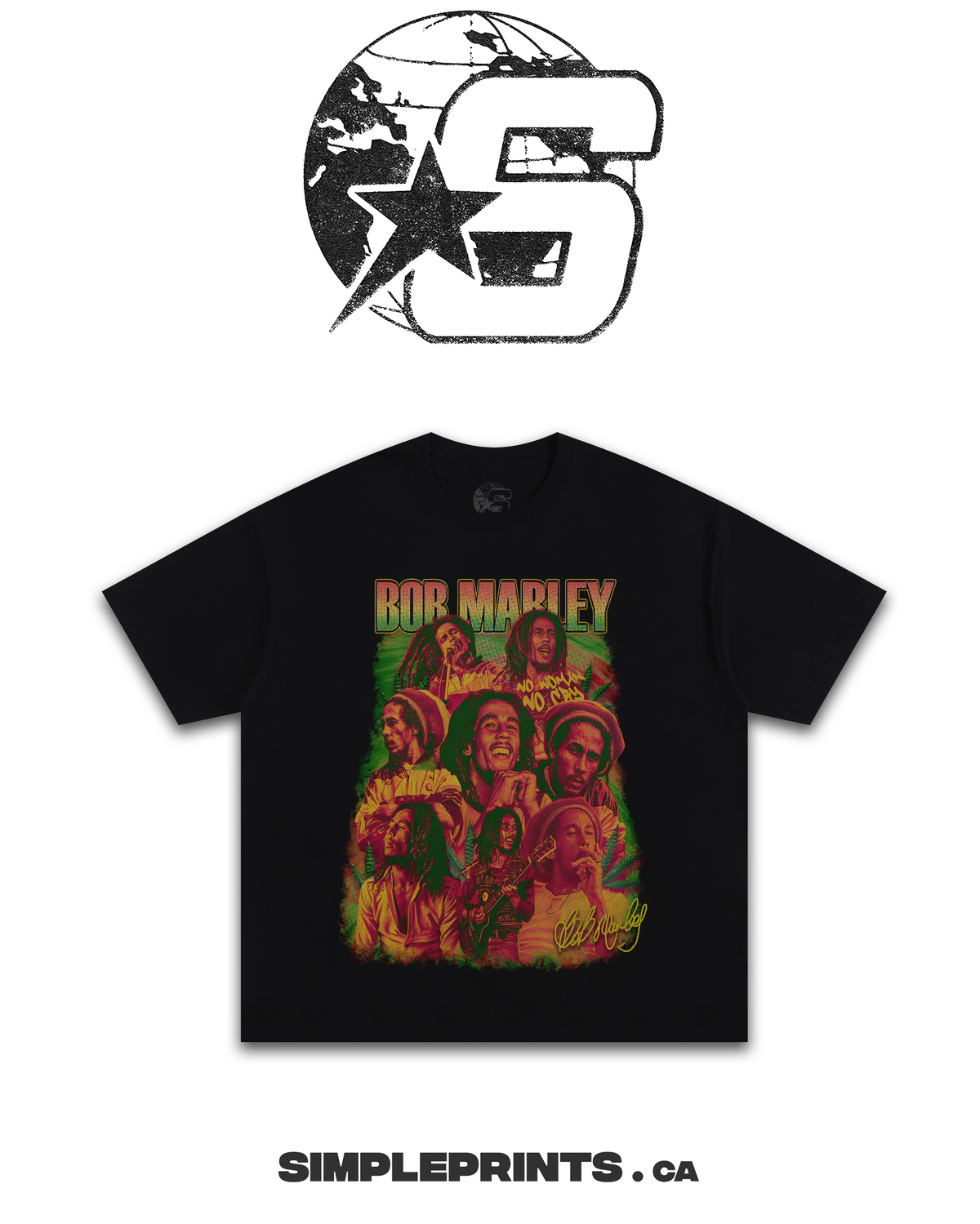 T-shirt graphique BOB MARLEY VOL 2