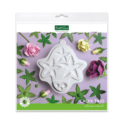 Moule en silicone trio Calyx Flower Pro
