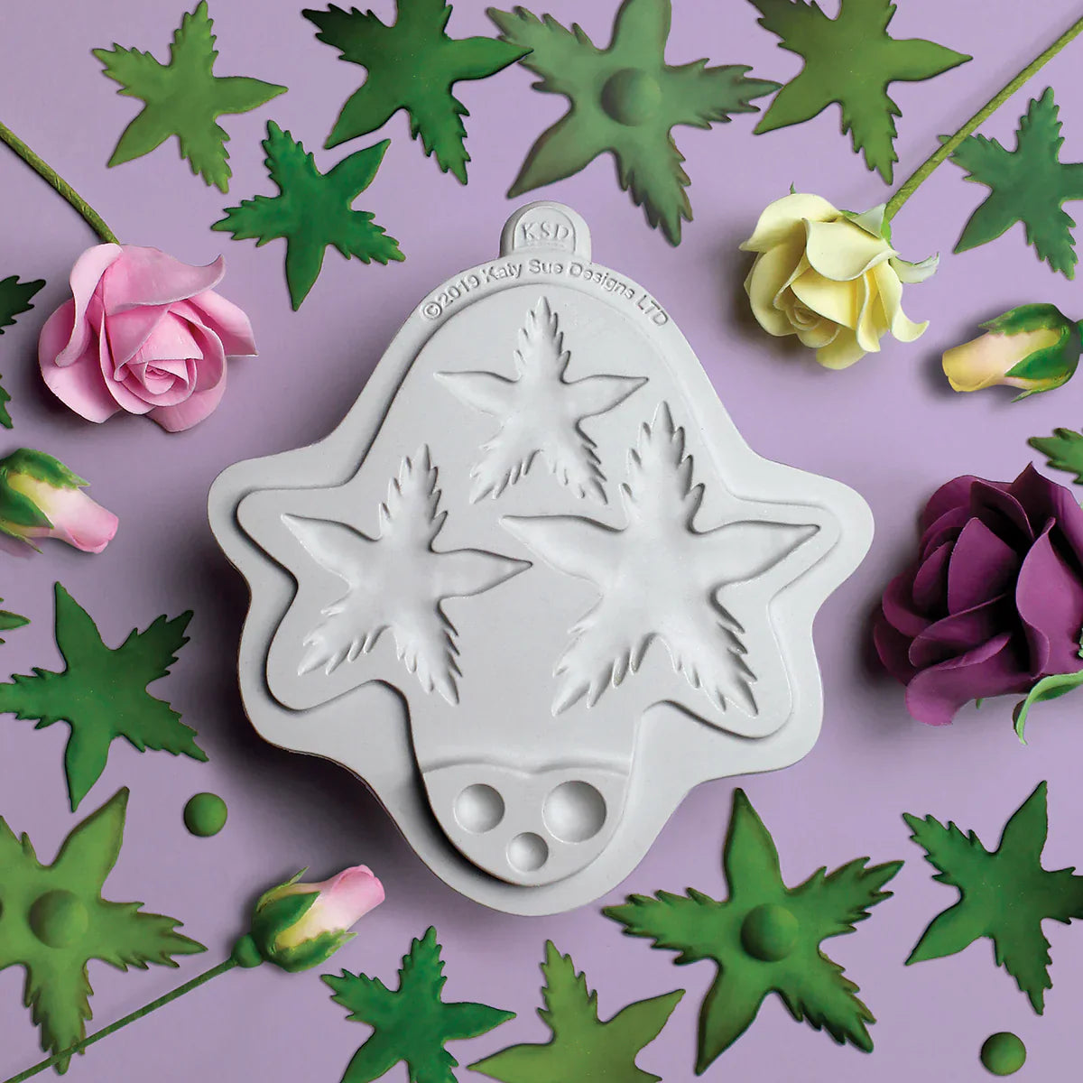 Moule en silicone trio Calyx Flower Pro
