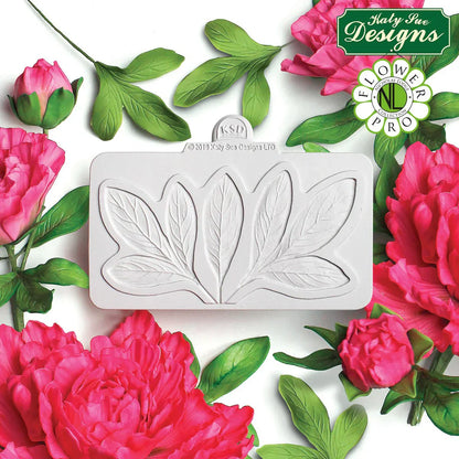 Moule en silicone Feuilles de Pivoine Flower Pro