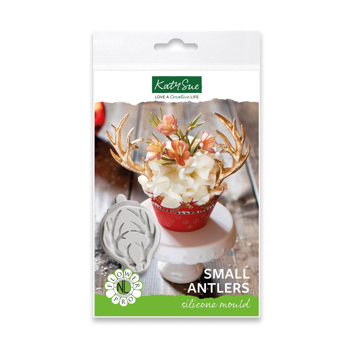 Moule en silicone petites cornes Flower Pro