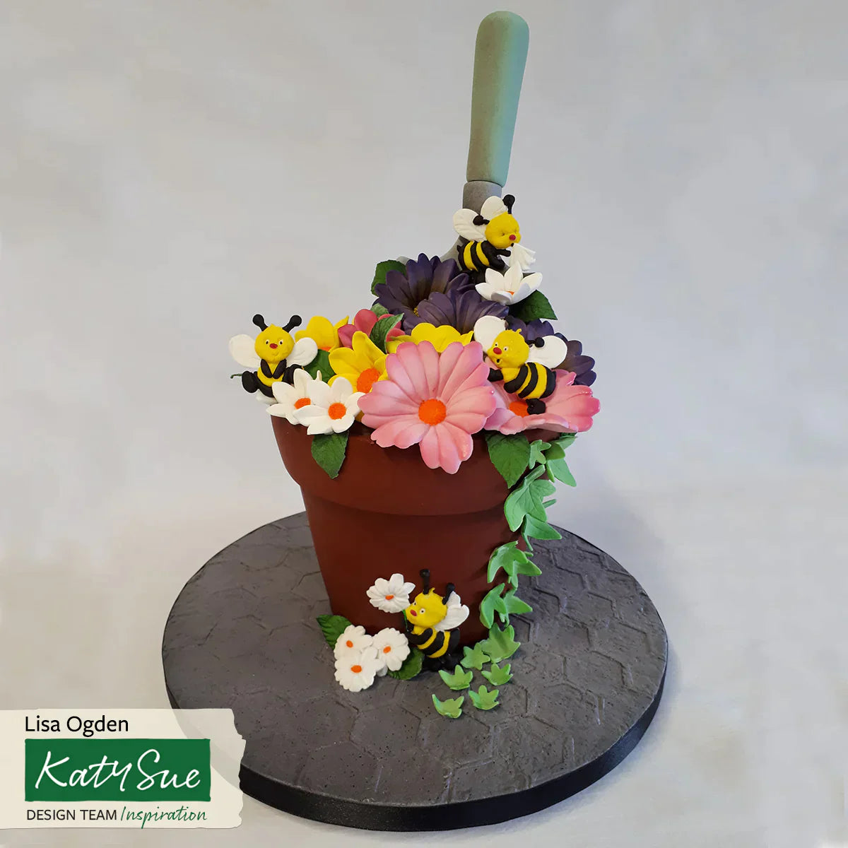 Moule et veineur en silicone Flower Pro feuilles d'érable, de lierre et de ginkgo