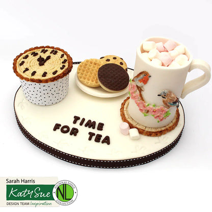 Moule en silicone Fleur Pro petite bûche en tranches