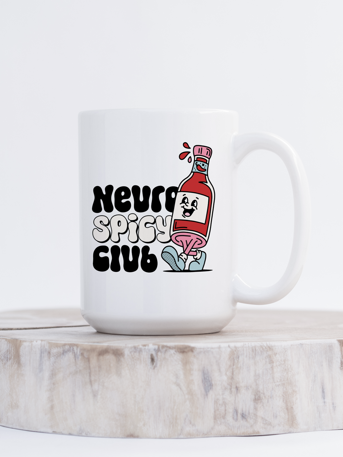 Mug en céramique neuroépicé