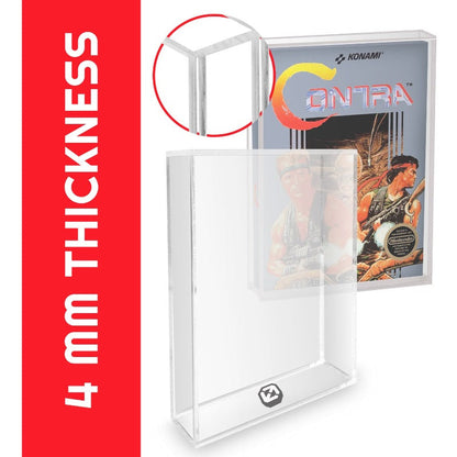 Acrylic Video Game Box Protector for Nintendo NES Game Box - Pack of 2