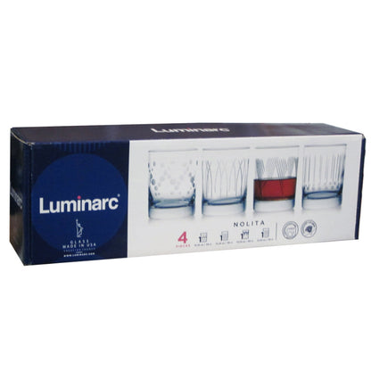 Luminarc Nolita Gobelet Ancien Modèle 39,5 cl – Lot de 4