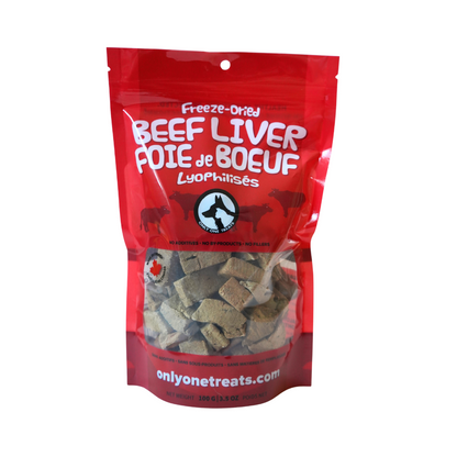 Foie de bœuf lyophilisé 100g