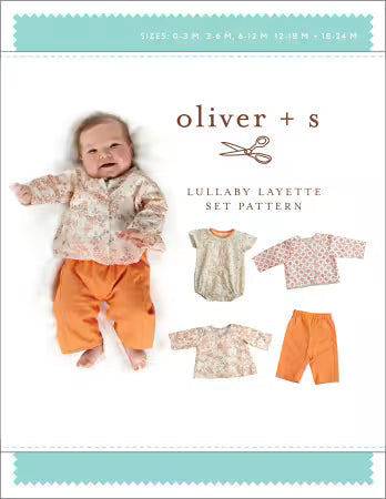 Patron d'ensemble Layette Berceuse 0-24M