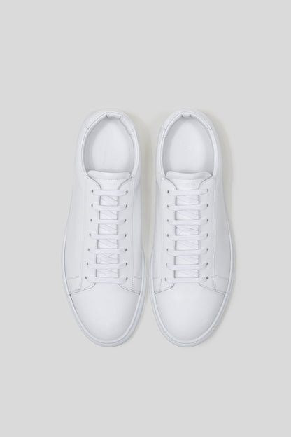 White Calfskin Città Sneaker
