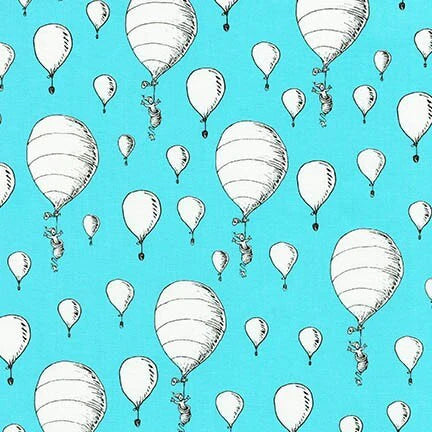 Robert Kaufman- Oh, the Places You'll Go 2- Aqua- Dr. Seuss