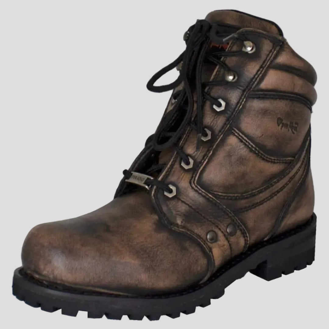 Bottes de moto lacées Open Road pour homme de 7 po